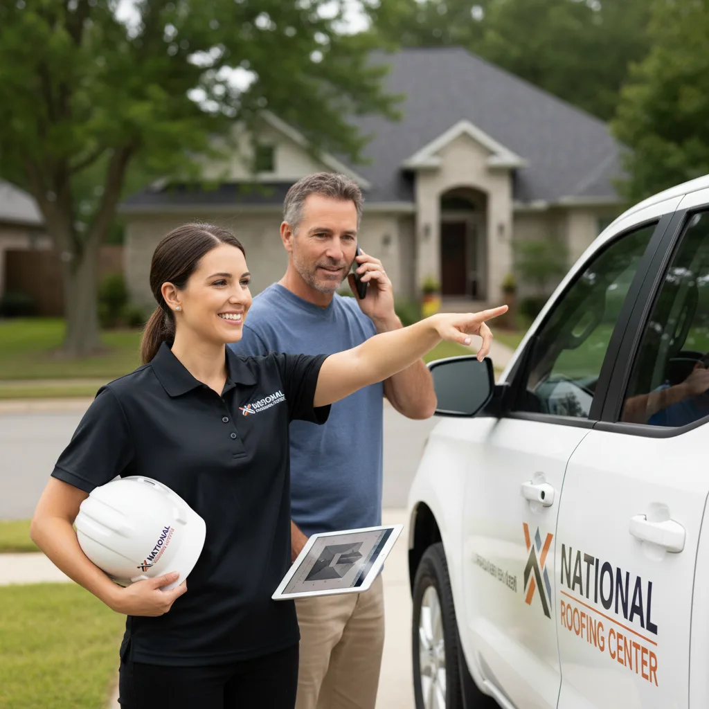 National Roofing Center customer support in Montezuma